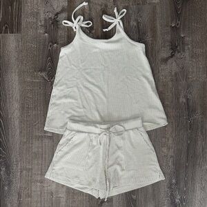 Elegant Striped Sleepwear Set